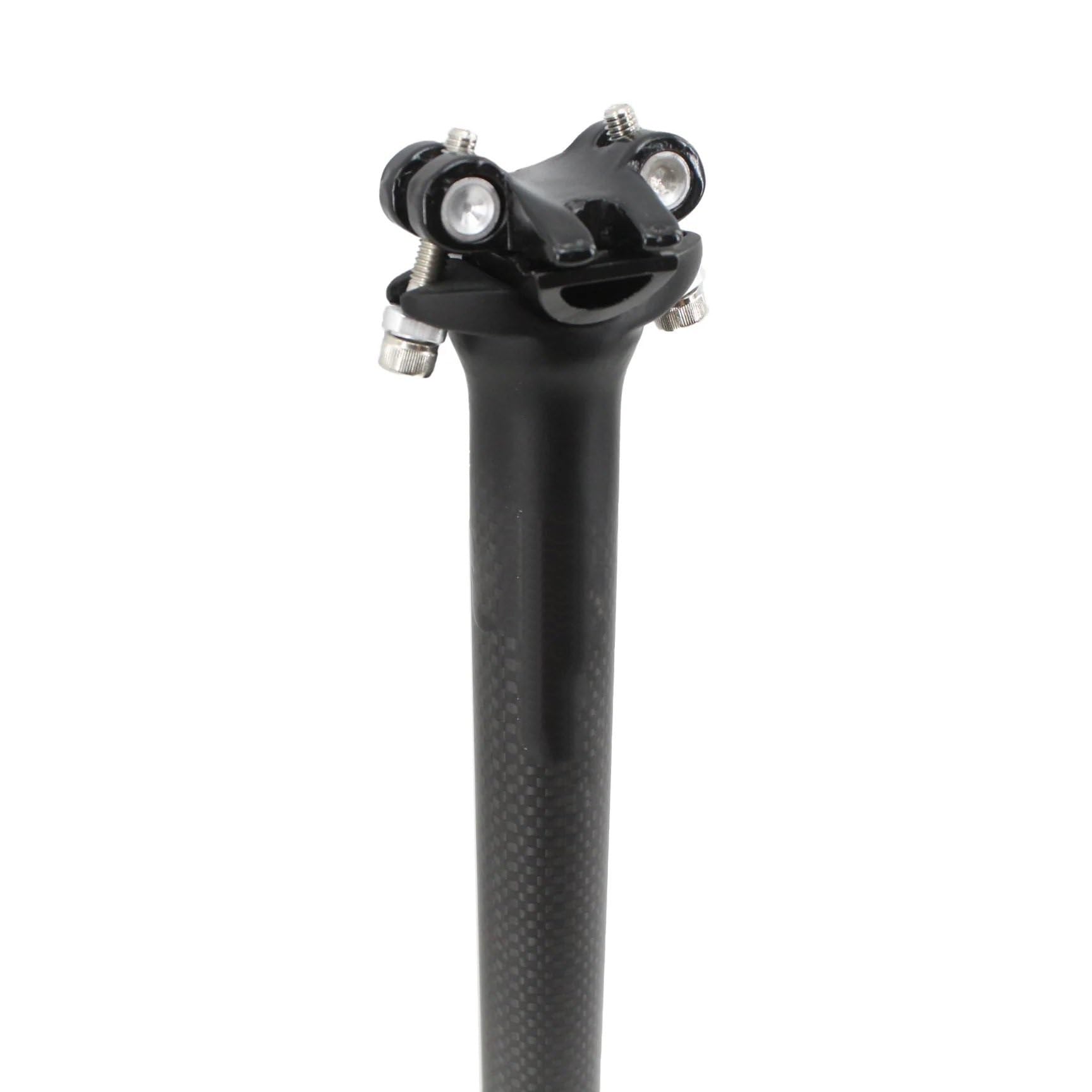 Tige de Selle VTT Fibre de Carbone Mate d'alliage de vélo de Montagne de Route Suspension Tige De