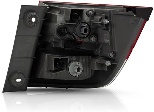 Miniatura 2 de KarParts360 Para Honda Odyssey 2014 2015 2016 2017 Conjunto de luz trasera lado del conductor con bombillas LED sustituye a HO2804104 | 33550TK8A11