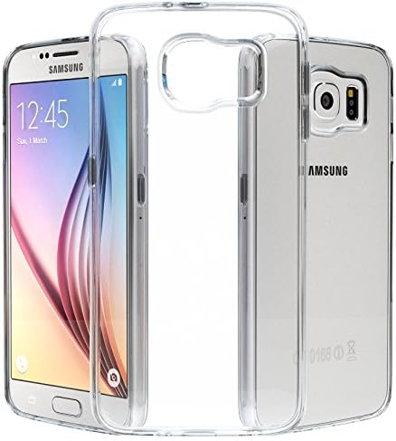PREMIUM QUALITY Galaxy S6 Clear Case - Invisible PROtector - Slim Crystal Clear View Cover - Shock Absorbing - Secure Grip - Scratch Resistant - Dust Proof - Silicone Gel TPU Bumper - Galaxy S6 Case