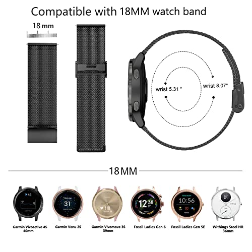 Issinlky band for Garmin Venu 4 41mm/Venu 2S/3S/Vivoactive 4S/Vivomove 3S - Image 3