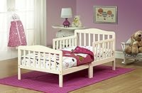 Algopix Similar Product 13 - Orbelle Wood Toddler Bed Sleigh