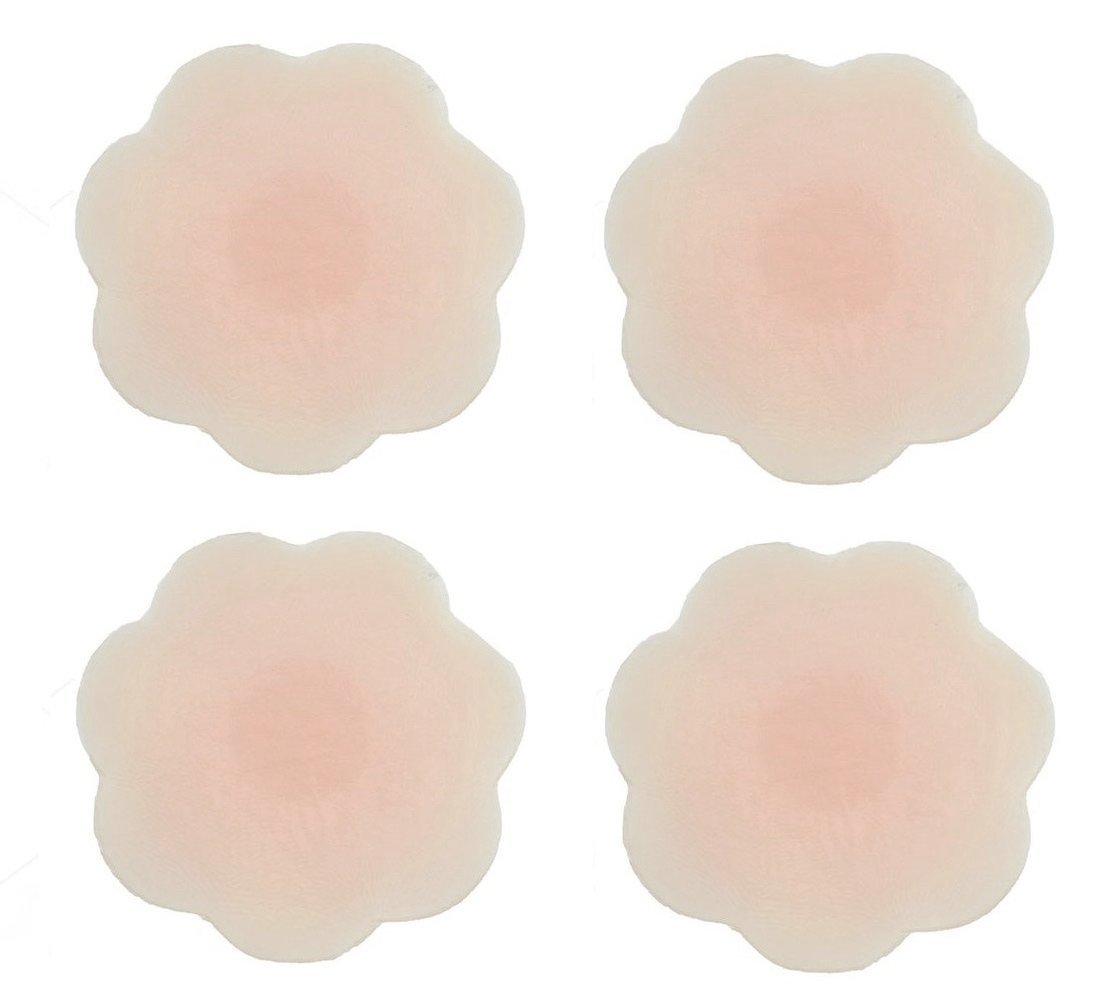 DaisyFormals® Thin Pasties Reusable Adhesive Silicone Nipple Covers(2 Pairs)