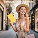 ZOPPEN Multi-purpose Rfid Blocking Travel Passport Wallet (Ver.4) Tri-fold Document Organizer Holder, 22 Primrose Yellow