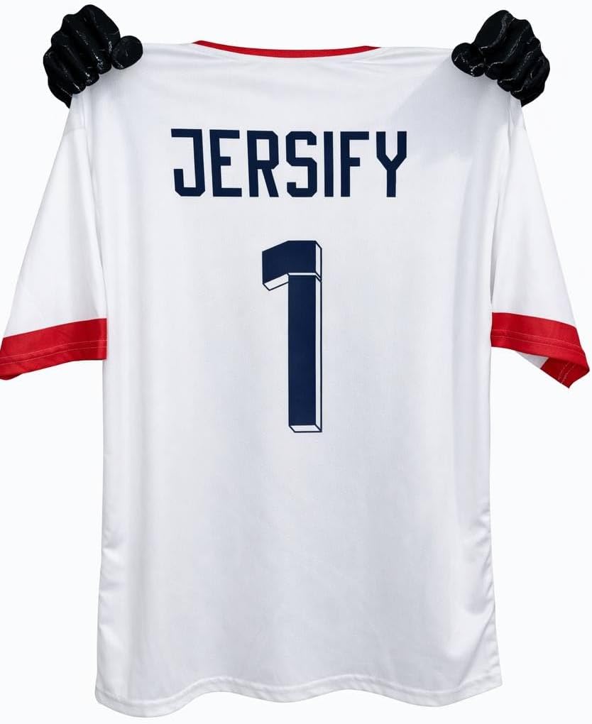 Commissioner’s Grip - Magnetic Hand Jersey Display Wall Mount - Football, Soccer, Basketball, Baseball, Hockey Jerseys