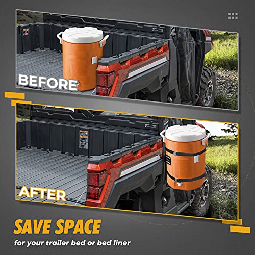 image for KEMIMOTO Water Cooler Trailer Rack, 5 Gallon Steel Water Cooler Holder