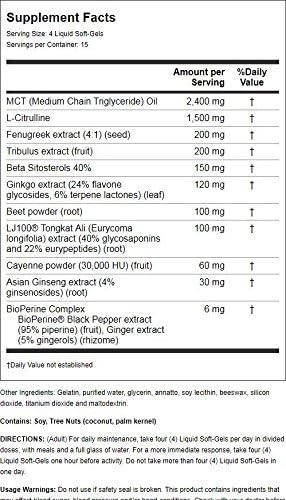 Testosterone Up Red 60 Sgels