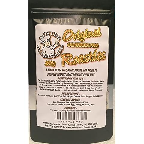 Mister Marinade Roast Potato Seasoning Roastie Coater 100g Cover