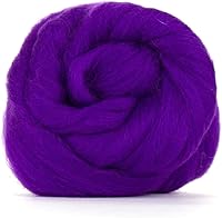 Vista 30 de Revolution Fibers Lana Corriedale teñida 8.2 onzas de parte superior de lana peinada de alta calidad 26 micras, 100% lana Corriedale pura