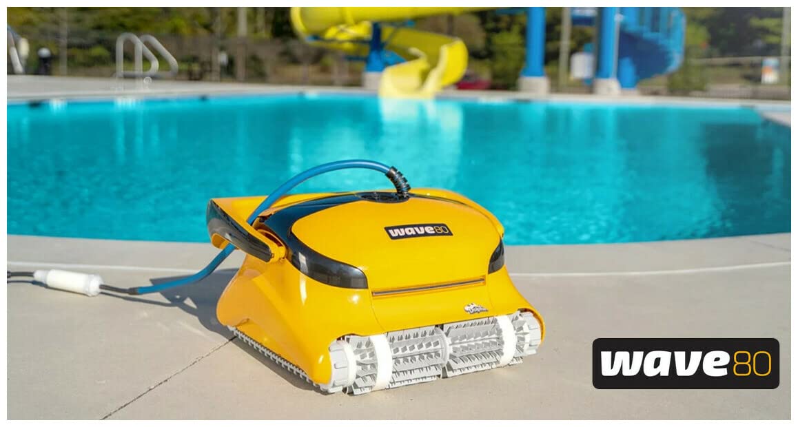 Robot Electrique De Piscine Professionnel 18m Brosse Combinée - WAVE 80 CB