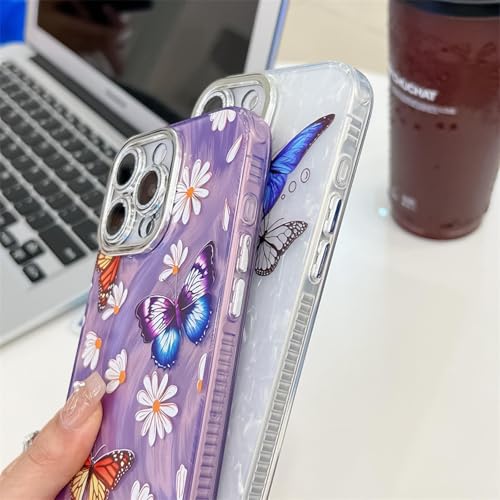 Coque antichoc iPhone 14 Pro pailletée en polycarbonate rigide