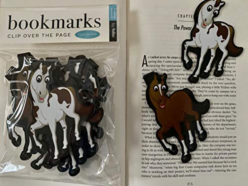 Amazon | 馬のしおり - (ブックマーカー20本セット) バルク動物