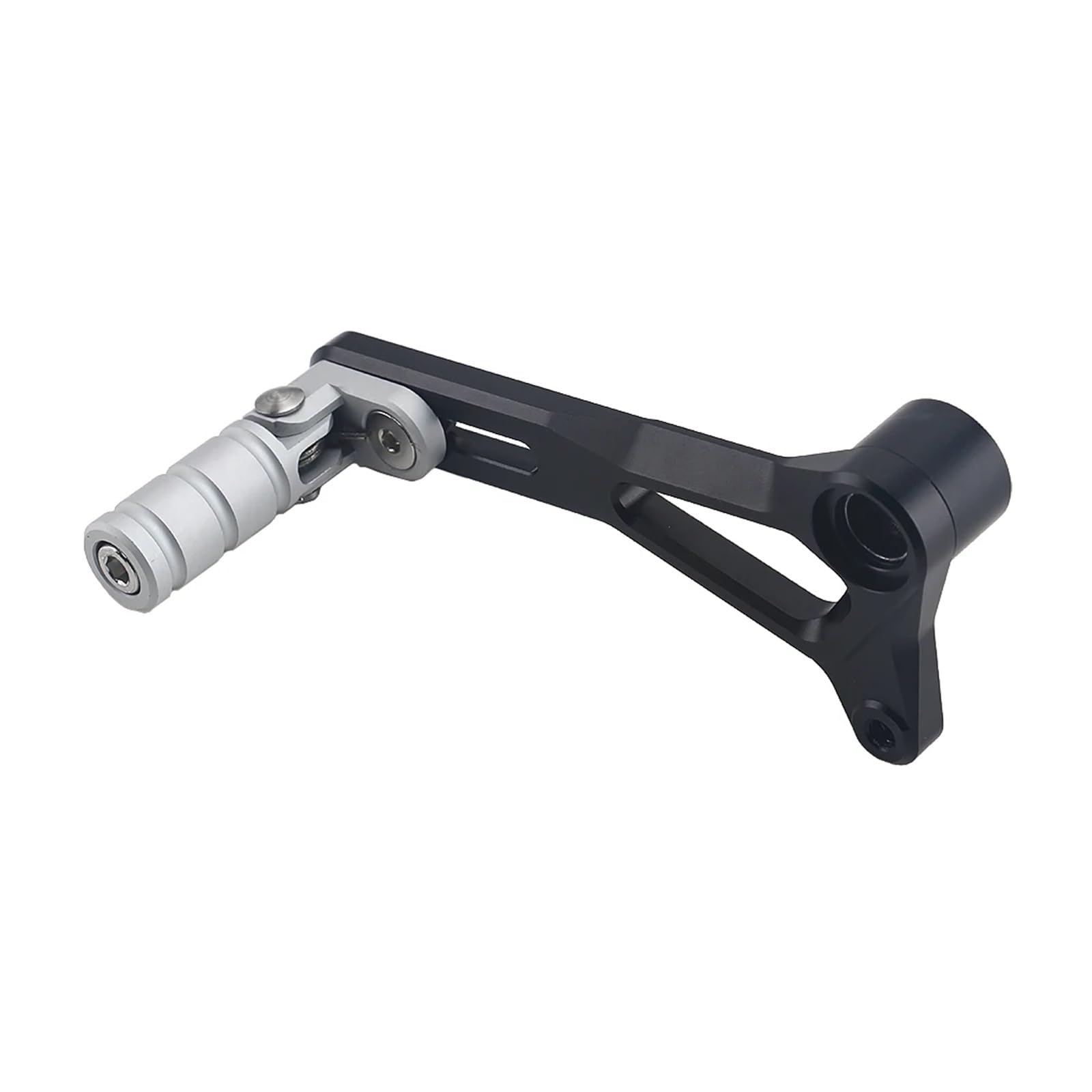 HEWPNGS Motorcycle Gear Lever Adjustable Clutch Lever Shift Lever Rod Quick Shifter for Du&Cati Monster 821 1200 1200R 1200S Silver Shifts levers