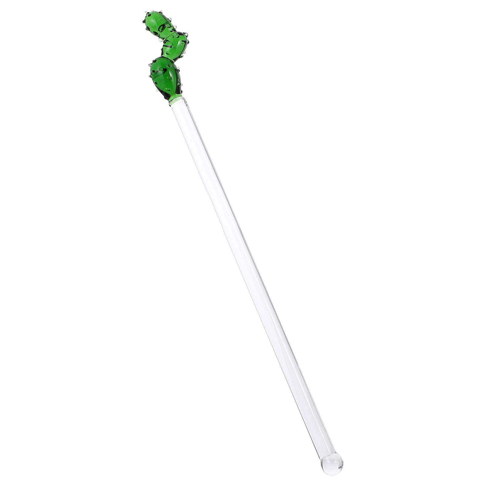 Cabilock 1pc Creative Swizzle Stick for Juices and Cocktails Unique Drink Stirrer Reusable and Easy to Clean for Home Bars Restaurants and Shops