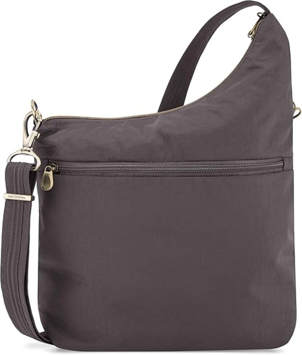 Travelon Torba noszona przez ramię Kobiety Anti-theft Signature 3 Compartment Crossbody