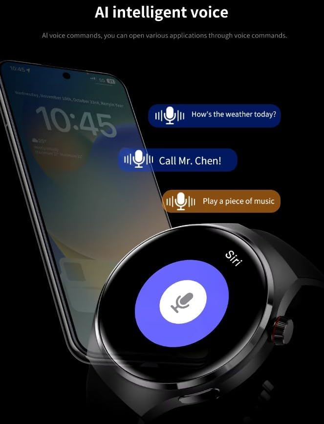 GUHUAVMI GT4 Pro Smartwatch demonstrating IP68 waterproof feature
