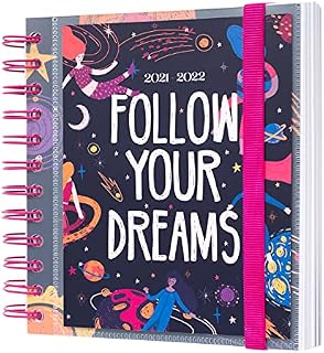 Official Cosmic Girls Academic Diary 2021-2022 Day To Page - 11 Months Mid Year Diary August 2021 - June 2022