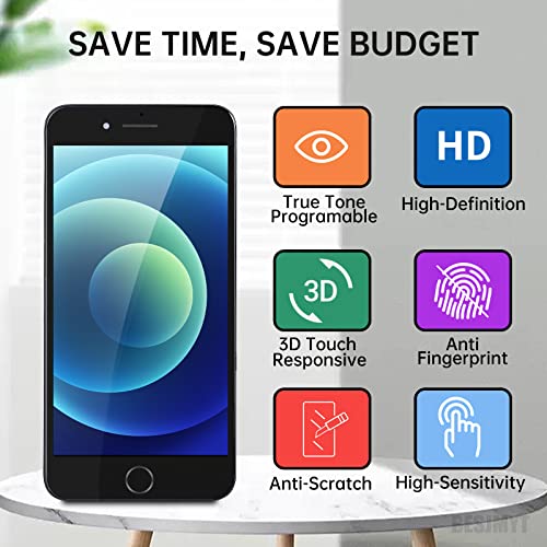 Pantalla para iPhone 7 Plus rota solucionada con este repuesto negro de 5.5 pulgadas 5