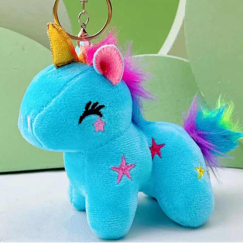 Unicorn Stuffed Animals Mini Plush Toy Keychain Small Plushies for Kids Girls Boys 4 2 Inch Keychain Unicorn