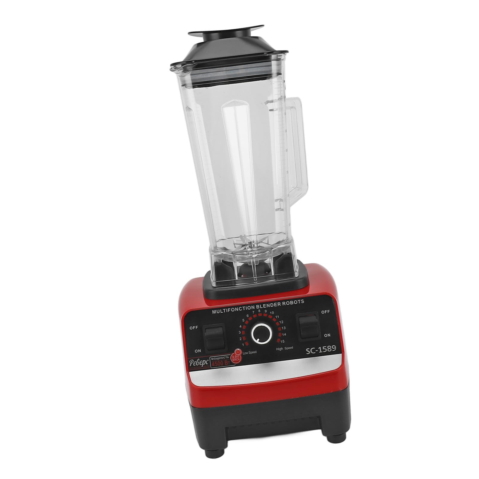 Greensen Szybki Blender Blender 4500 W 6 Blogów Robotnik 2L Pocerpus Household Smoothie Maker for Health Conspercious (Wtyczka UE 220V)