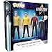FleXfigs: Star Trek Captains - 4 Character Pack - Articulated Action Figures, Flex It - Pose It!, Collectible Toy Miniatures, Licensed, Kids Ages 3+