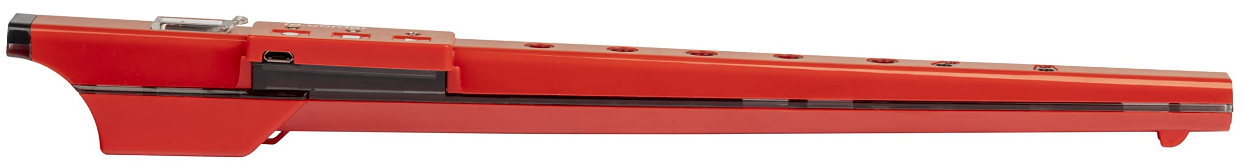 ARTinoise re.corder,flauto acustico digitale e controller MIDI wireless,App mobile 32 timbri,spartiti e esercizi su basi musicali,diteggiature personalizzabili,4 modalità di riproduzione (ROSSO)
