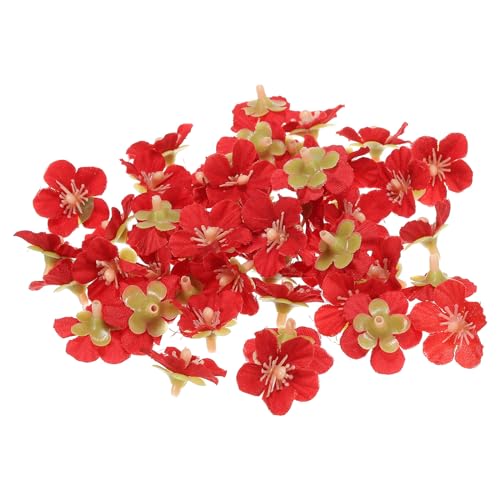 PATIKIL 0.98" Artificial Cherry Blossom Flower Heads