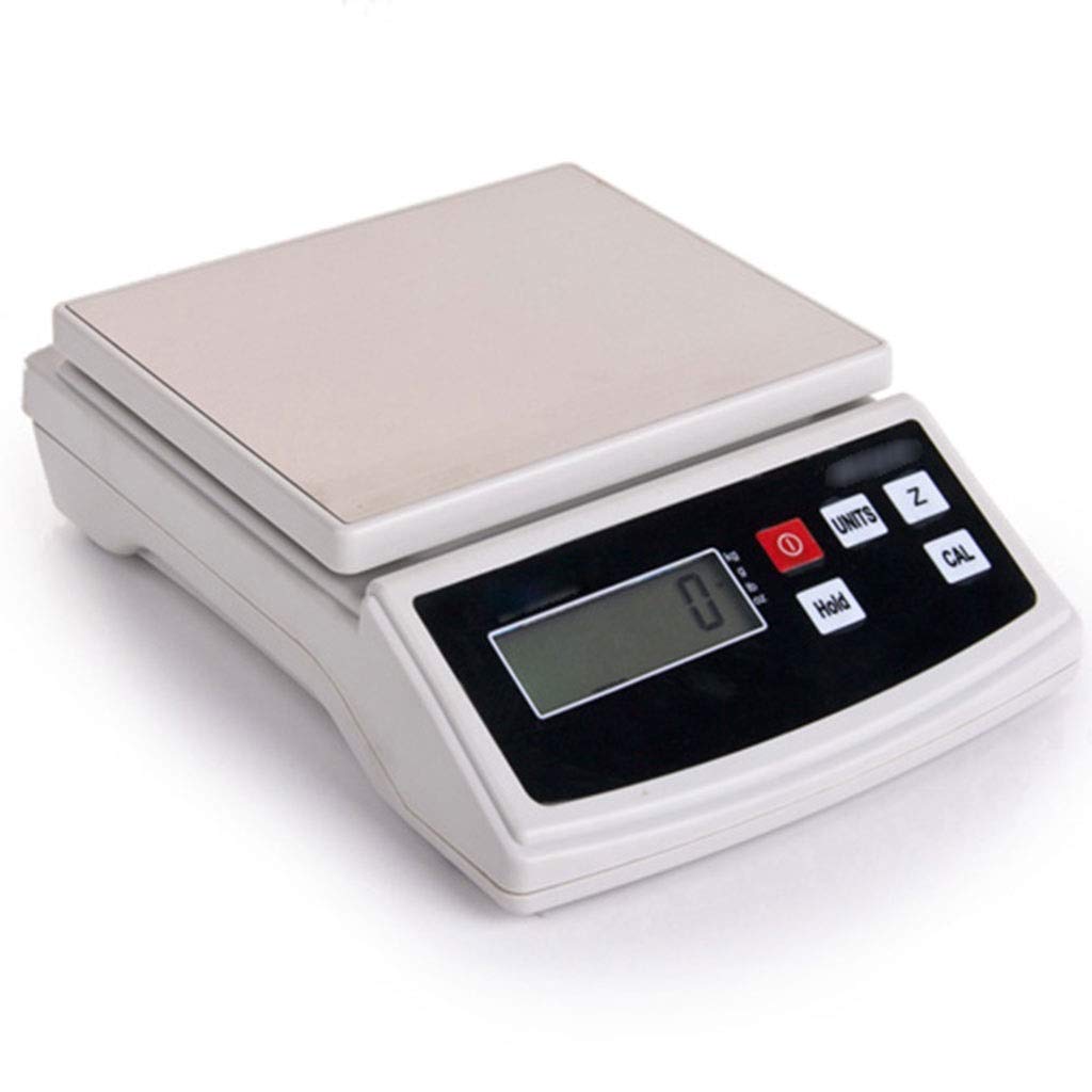 Báscula electrónica de cocina Báscula de joyería de alta precisión Báscula experimental Báscula digital for alimentos Cocina casera Hornear Pesaje de frutas Básculas multifuncionales (Size : 10