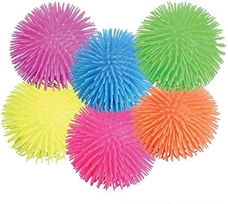 Rhode Island Novelty Puffer Balls Assorted Colors Set of 12
