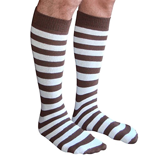 Chrissy's Socks Men's Striped Knee Socks2