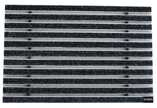 Preisvergleich Produktbild Trobak Schuhabstreifer 75 x 50 cm anthrazit Rips