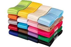 20 Colors x 2 Yards Colored Hair Ribbion for Gift Wrapping