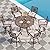 PHI VILLA Cast Aluminum High Bar Dining Set for 6 Person, 7 Piece Outdoor Patio Set with 54" Dia Cast-Top Aluminum Table(2.1" Umbrella Hole) and 6 Outdoor Swivel Bar Stool Chairs with Seat Cushions
