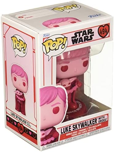 Funko 60125 POP Star Wars: Valentines S2- Luke & Grogu