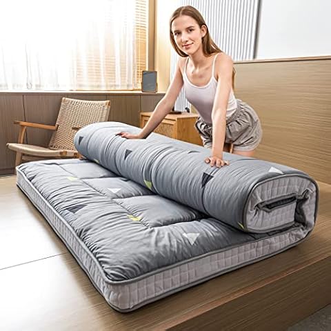 MAXYOYO Grey Triangle Futon Mattress Cover