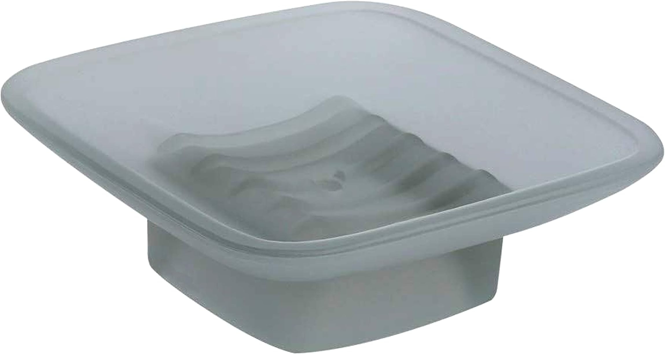 - Pure Source India Glass Soap Dish, 1 Piece, Square