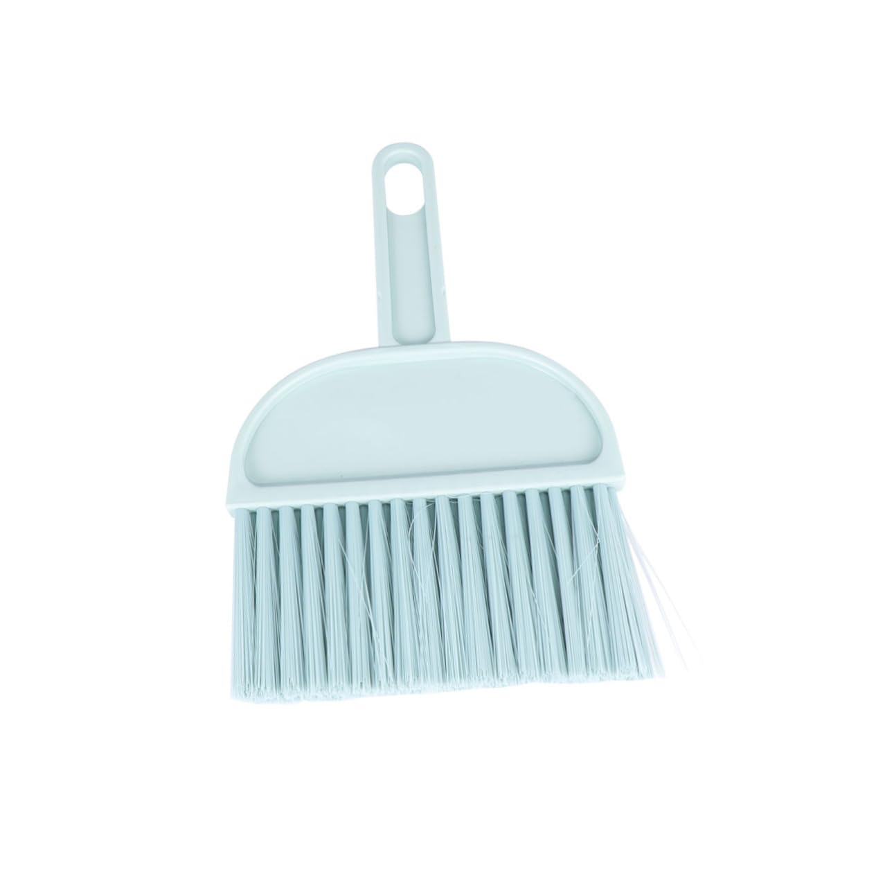 HOUDERCO 2Sets Mini Broom and Dustpan Set for Pet Cleaning Durable Blue Cleaning Tools for Hamster and Animal Cages Convenient Storage with Buckle Handle