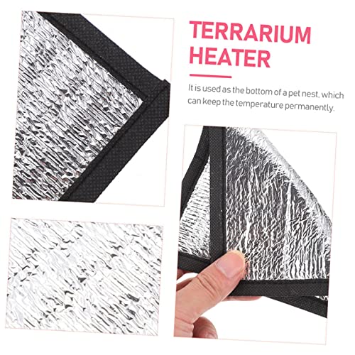 Alfombrilla térmica para terrario de reptiles Levemolo 8 piezas miniatura 6