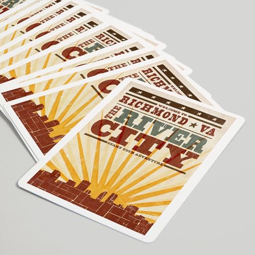 Baraja de Póker Richmond Virginia con 52 cartas miniatura 5
