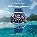 Samsung Watch 7 Ultra 2025 LTE Ai (47mm) SM-L705F Latino Version (Tmobile Mint Tello & Global), Rate Tracking, Sleep Fitness Tracker, GPS (Titanium Blue/Blue Band SM-L705FZB1GTO)