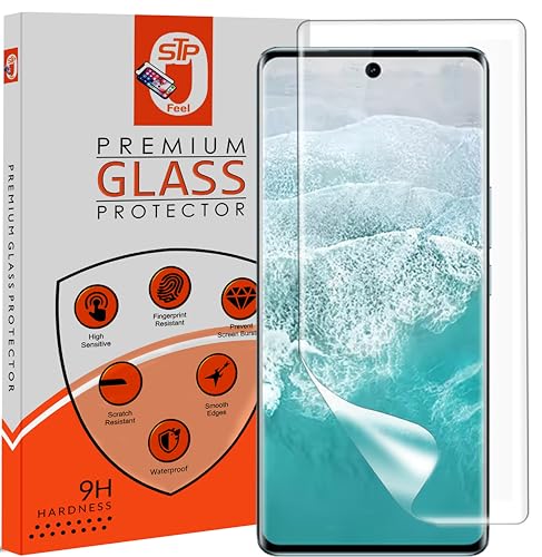 Image of STP FEEL 1 Pack Unbreakable Membrane Screen Protector Guard Compatible For Vivo V30 / V30e / V30 Pro, 6.78 Inch | Hydrogel Membrane Ultra Smooth Touch with Finger Print Support - HD /3 Months Warranty