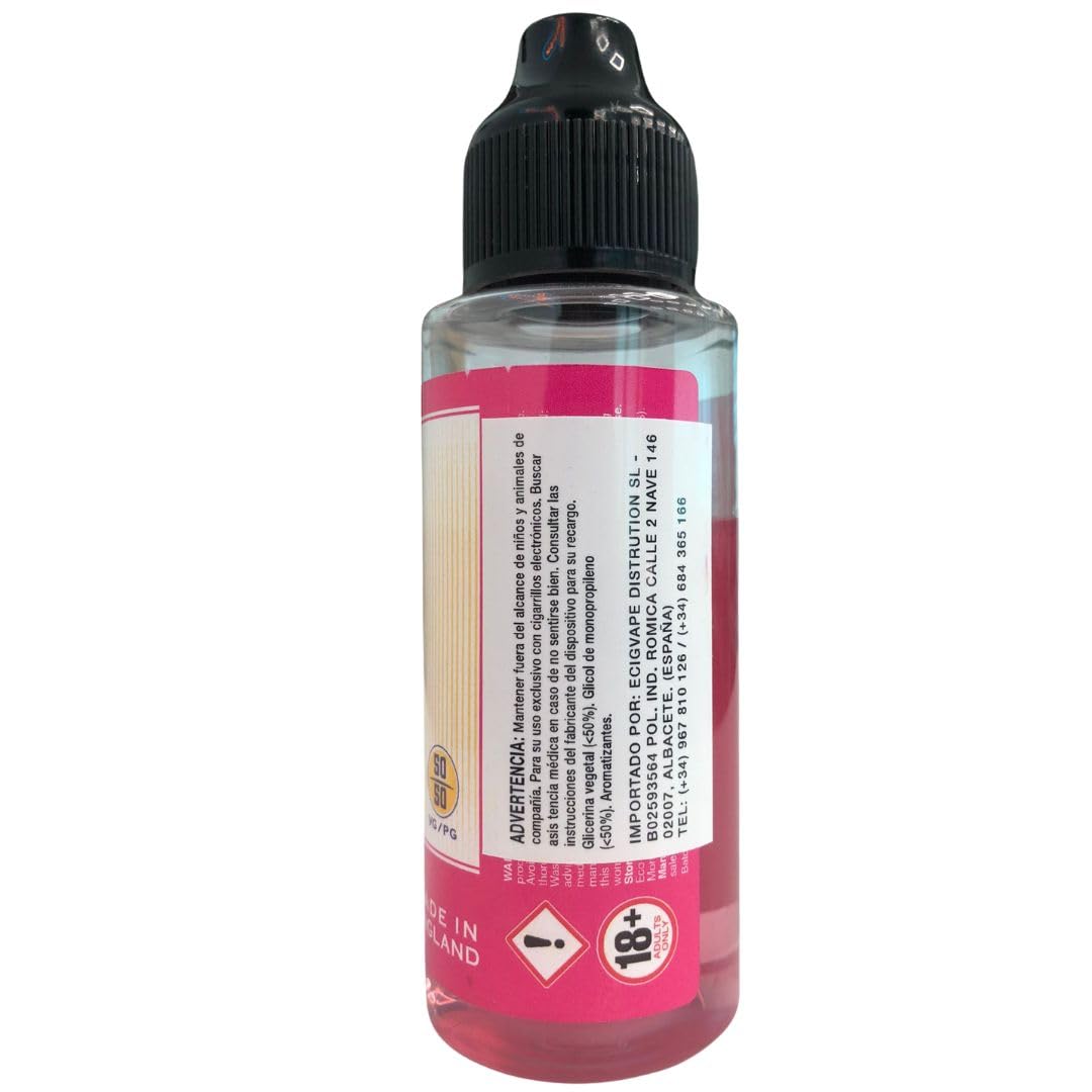 Daintys - Bubblegum - Eco Vape E-Liquid | 80ml | Sans Nicotine NI TABAC |  50VG/50PG | E-Liquide pour Cigarettes Electroniques | E Vaper Liquids | E  Cigarette