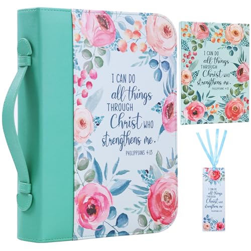 Faithful Hers Bible Cover Case for Women 3pcs Bible Bag