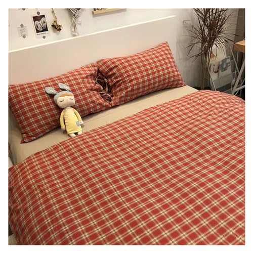 Funda nórdica suave y transpirable roja para renovar tu ropa de cama 3
