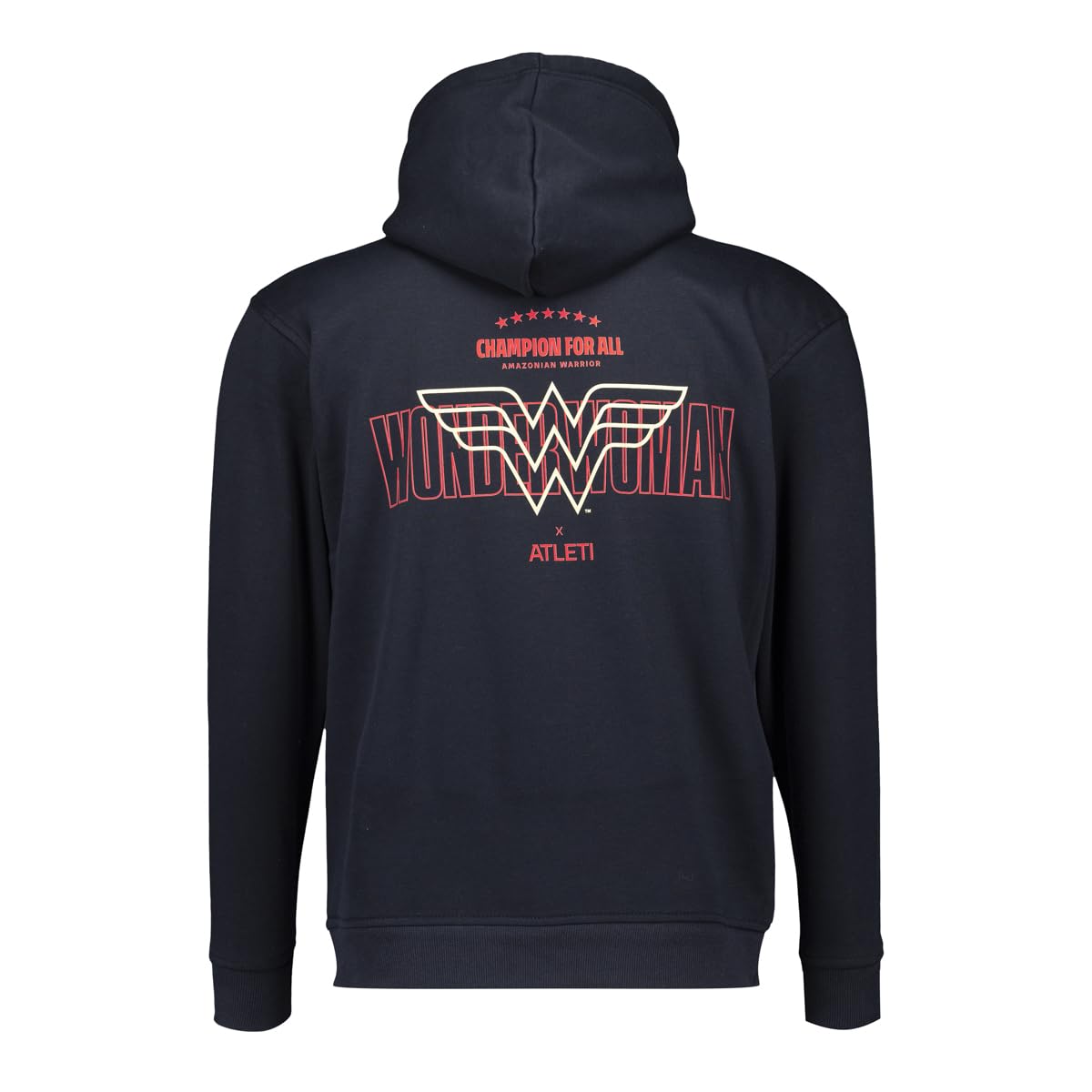 Atlético de Madrid 1903 - Hoodie Azul Marino | Capucha Ajustable, Bolsillo Canguro, Tejido Suave, Cálida, Corte Ajustado