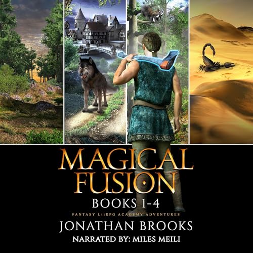 Magical Fusion Collection, Books 1-4 Audiolibro Por Jonathan Brooks arte de portada