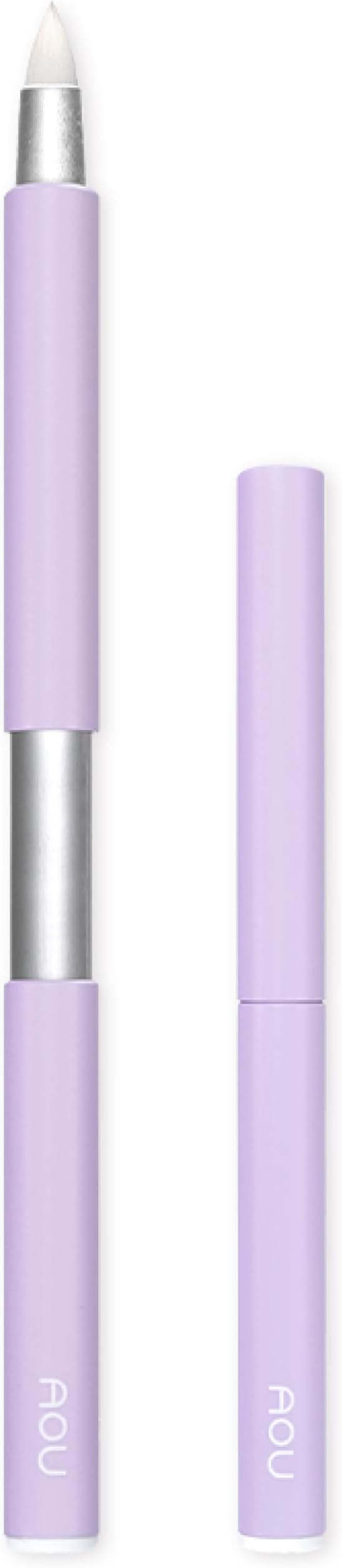 AOU PENCIL BRUSH Compact & Retractable Design for Easy Carry with Pointed Tip for Various Uses