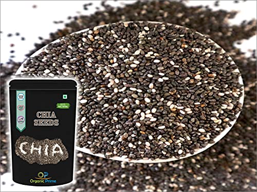 Image of Chia Seeds Raw Black Chia Seeds - 100 GM By Organic Prime