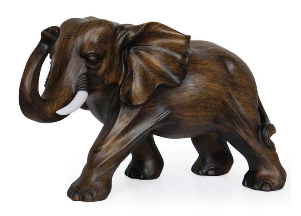 For Oficina jardín habitación Familiar Adornos Abstractos Figuras Arte Resina Animal Elefante artesanía Estatua hogar Sala decoración Adornos