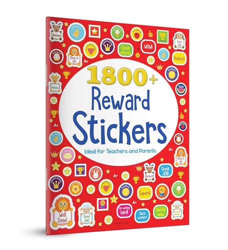 1800+ Reward Stickers - Ideal for Teachers and Parents: Sticker Book With over 1800 Stickers to Boost the Morale of Kids