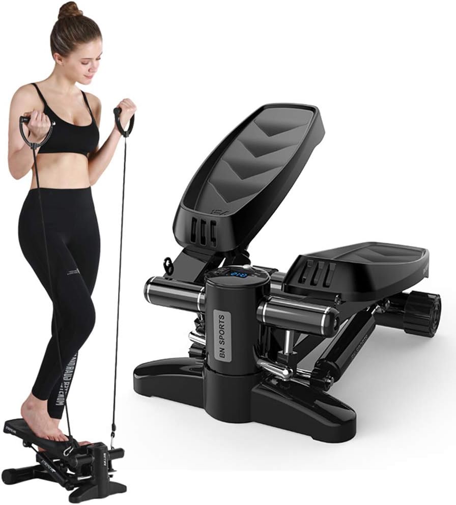 ZFAME Mini hydraulic stepper with adjustable adjustable resistance smashing machine - for beginners and adults